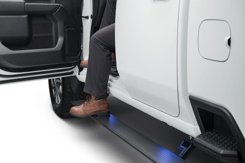 AMP Research PowerStep Plug & Play - Black for 22-23 Toyota Tundra (Gas Models) - Image 2