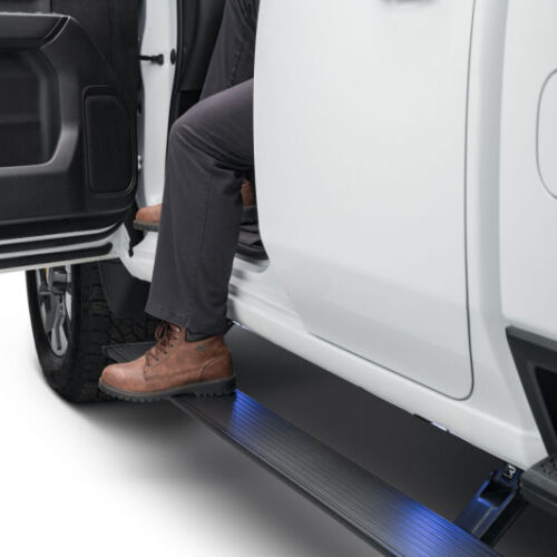 Alternative view of AMP Research PowerStep Plug & Play - Black for 23-24 Toyota Sequoia
