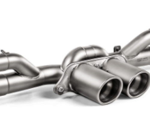 Akrapovic Slip-On Race Line (Titanium) w/o Tail Pipe Set for 2018 Porsche 911 GT3 (991.2)