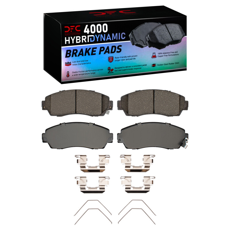 DFC 05-25 Acura RDX Front 4000 HybriDynamic Brake Pads and Hardware Kit