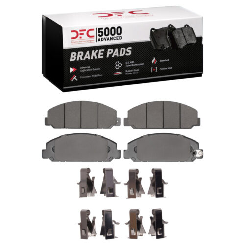DFC 13-20 Hino 5 Rear/Front 5000 Advanced Ceramic Brake Pads and Hardware Kit