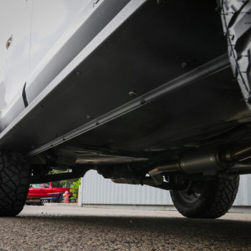 aFe Power 10-14 Subaru Outback H4 2.5L / H6 3.6L Terra Guard Trail Steps - Black - Image 5