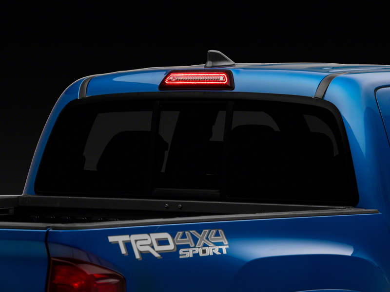 Raxiom for 2016-2023 Toyota Tacoma Axial Series LED Third Brake Light- Clear w/ Smoked Lens