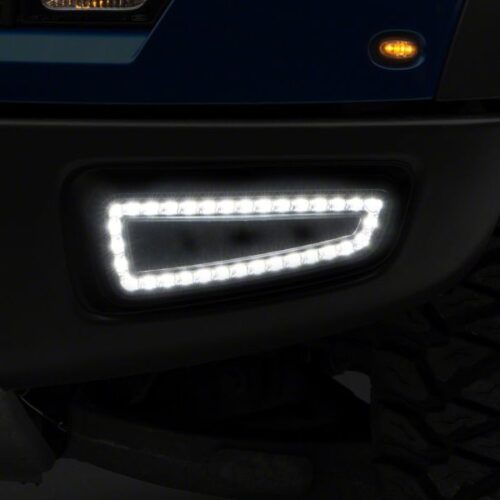 Raxiom for 2010-2014 Ford F-150 Raptor Axial Series LED DRL Fog Lights - Image 3