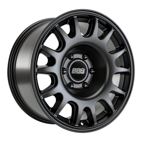 BBS TS-R 18x9in - 6x139.7 - 106.1 CB - ET12 - Satin Black Wheel