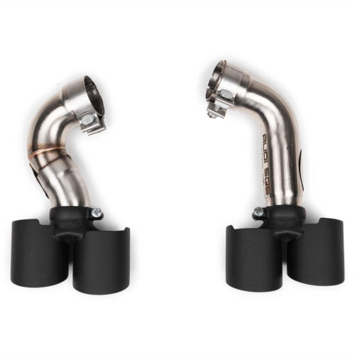 Fabspeed Audi SQ5 Deluxe Exhaust Tips (2021-2022) - Polished Stainless Steel Tips