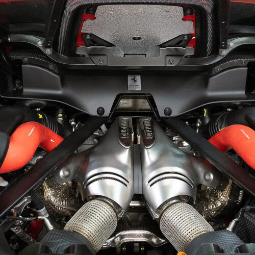 Fabspeed Ferrari 296 GTS / GTB Silicone Boost Hoses - Image 2
