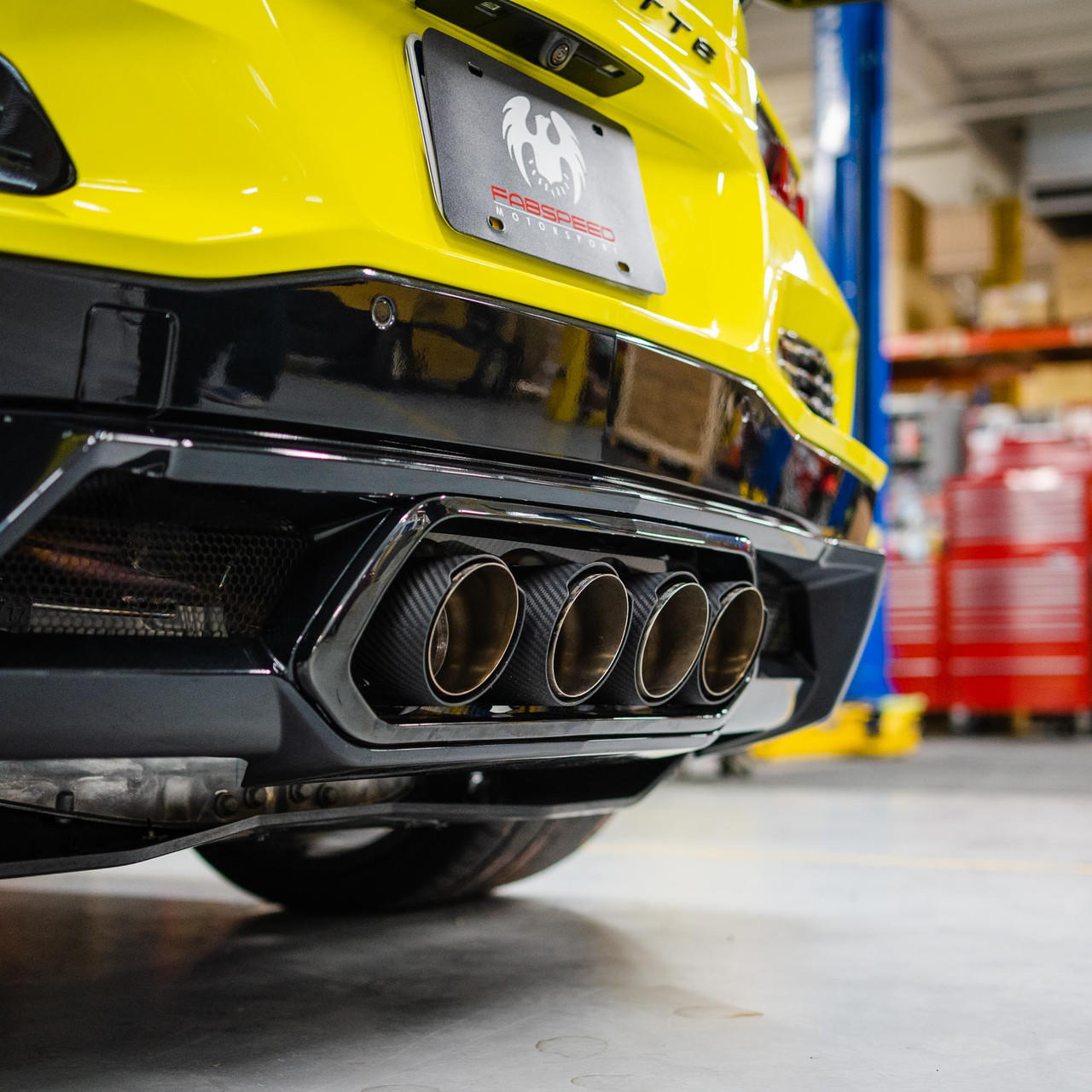 Fabspeed Chevrolet Corvette C8 Z06 Valved Cat-Back Exhaust System (2023+) - Reuse OEM Tips - Image 9