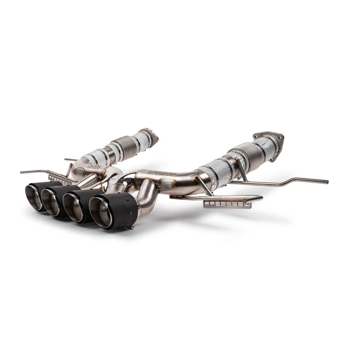 Fabspeed Chevrolet Corvette C8 Z06 Supersport X-Pipe Cat-Back Exhaust System (2023+) - Carbon Fiber Tips - Image 5