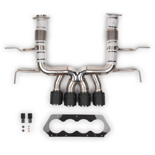 Fabspeed Chevrolet Corvette C8 Z06 Supersport X-Pipe Cat-Back Exhaust System (2023+) - Carbon Fiber Tips
