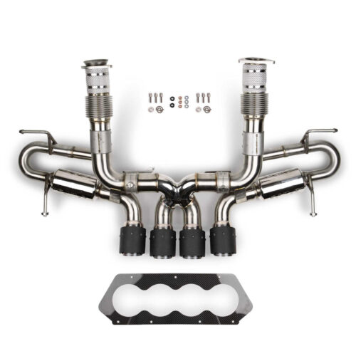 Fabspeed Chevrolet Corvette C8 Z06 Valved Cat-Back Exhaust System (2023+) - Reuse OEM Tips
