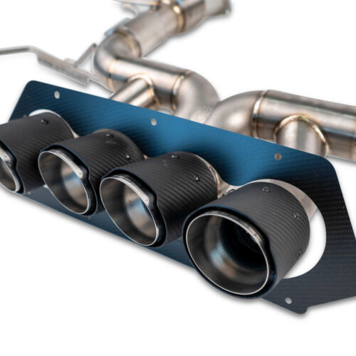 Fabspeed Chevrolet Corvette C8 Z06 Titanium Supersport X-Pipe Cat-Back Exhaust System (2023+) - Reuse OEM Tips - Image 8