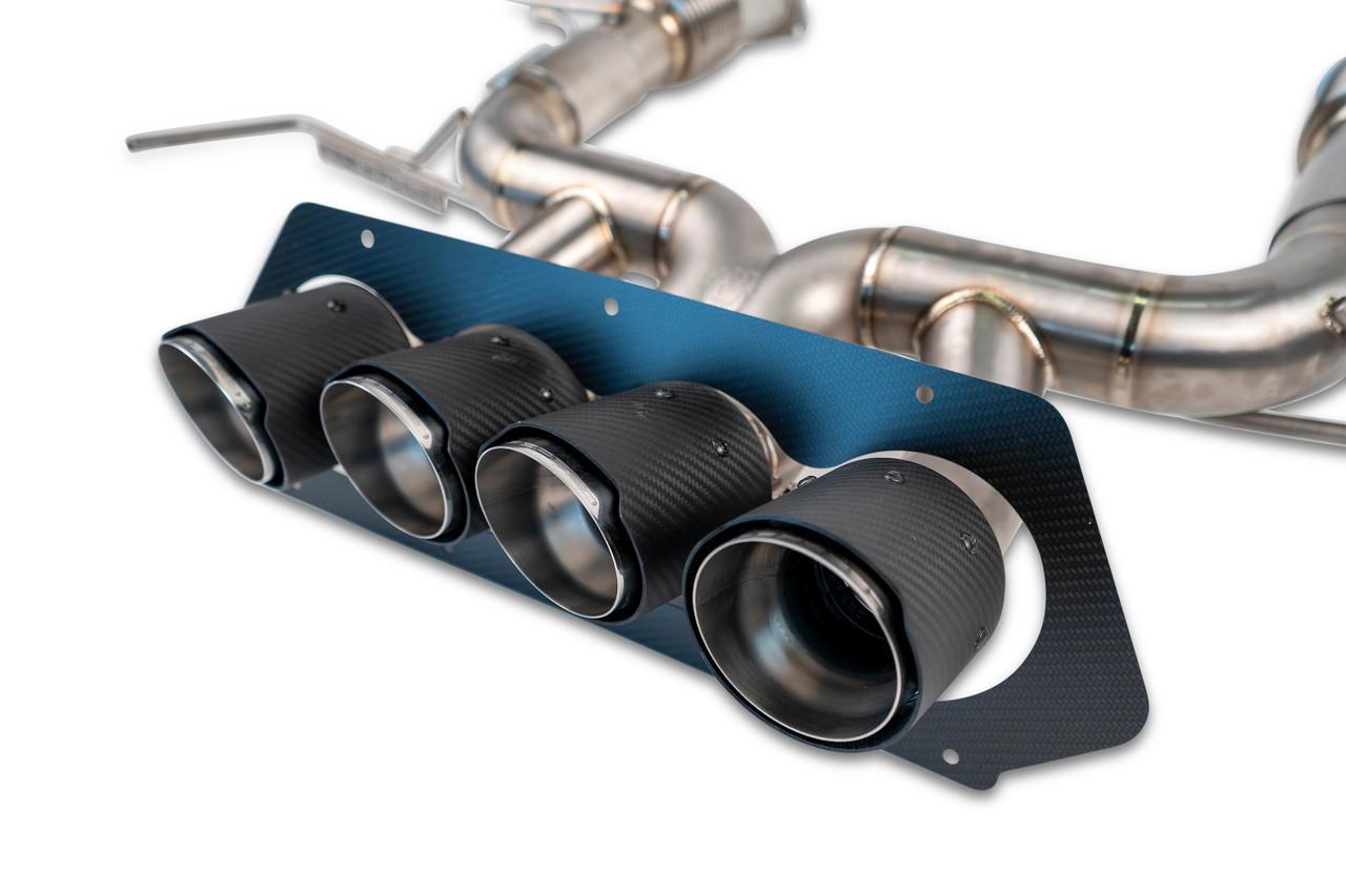 Fabspeed Chevrolet Corvette C8 Z06 Titanium Supersport X-Pipe Cat-Back Exhaust System (2023+) - Reuse OEM Tips - Image 8