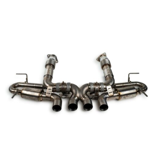 Fabspeed Chevrolet Corvette C8 Z06 Titanium Valved Cat-Back Exhaust System (2023+) - Reuse OEM Tips - Image 5