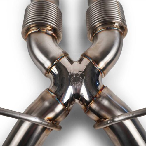 Alternative view of Fabspeed McLaren Artura Supersport X-Pipe Rear cat-back Exhaust
