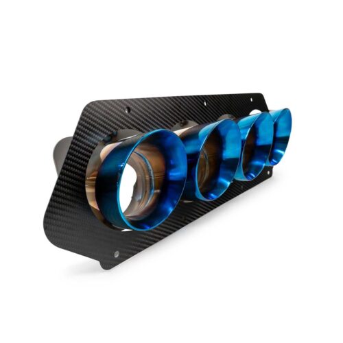 Fabspeed Chevrolet Corvette C8 Z06 Titanium Quad Tips (2023+) - Image 3