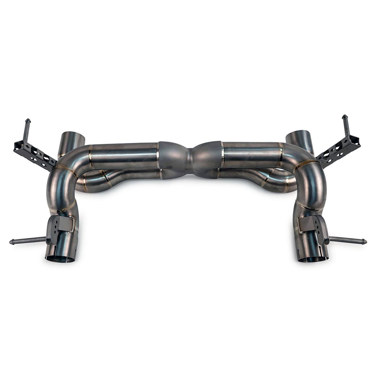 Fabspeed Ferrari 488 / Pista Supreme Titanium X-Pipe Exhaust - Image 2