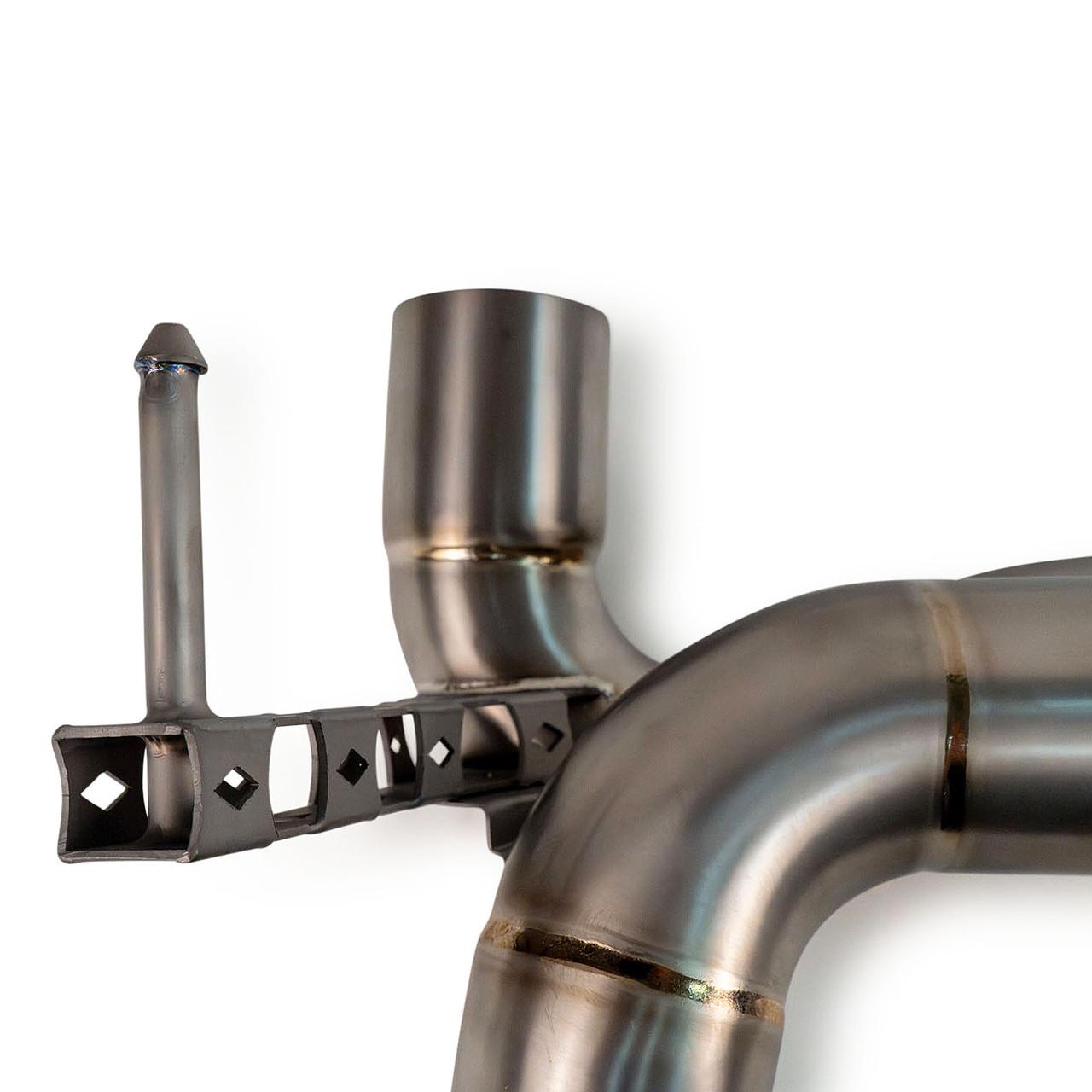 Fabspeed Ferrari 488 / Pista Supreme Titanium X-Pipe Exhaust - Image 5