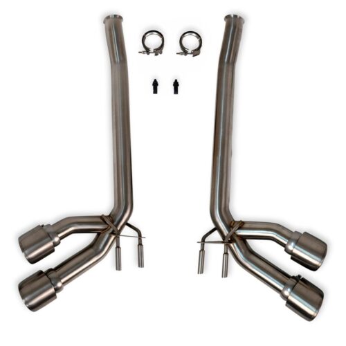Fabspeed Mercedes-Benz AMG G63 Supersport Exhaust with Dual Tips (2019+) - Titanium Tips - Image 4