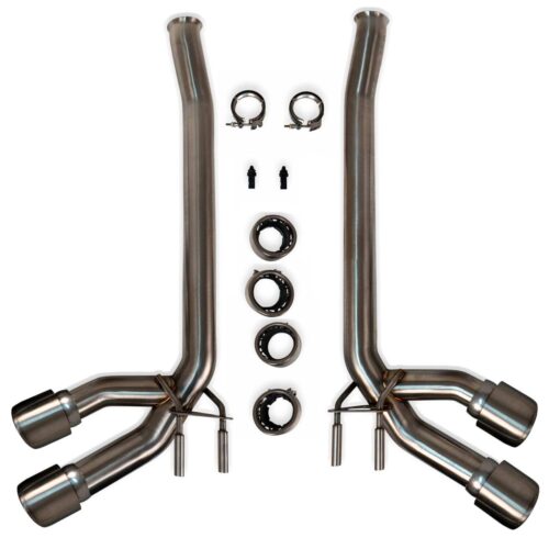 Fabspeed Mercedes-Benz AMG G63 Supersport Exhaust with Dual Tips (2019+) - Titanium Tips - Image 3