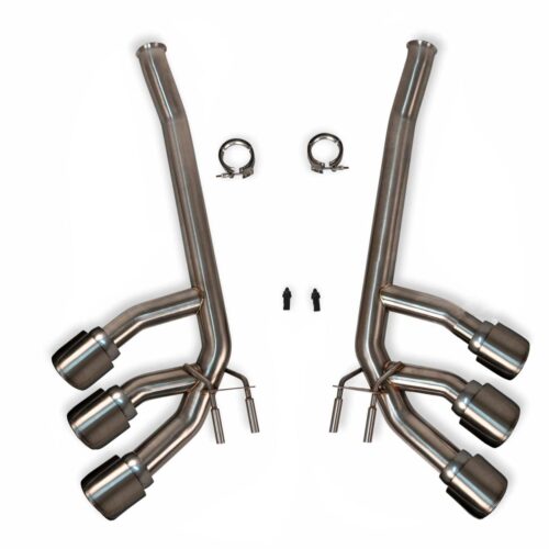 Fabspeed Mercedes-Benz AMG G63 Supersport Exhaust with Triple Tips (2019+) - Satin Black Tips
