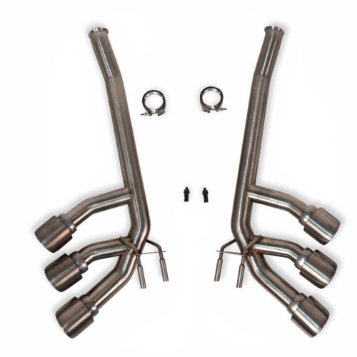 Fabspeed Mercedes-Benz AMG G63 Supersport Exhaust with Triple Tips (2019+) - Satin Black Tips - Image 4