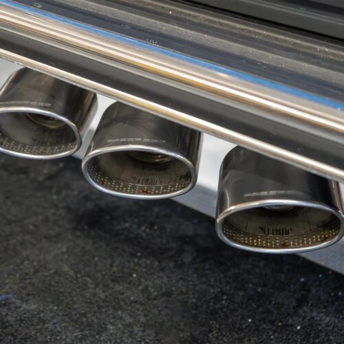 Fabspeed Mercedes-Benz AMG G63 Supersport Exhaust with Triple Tips (2019+) - Satin Black Tips - Image 8