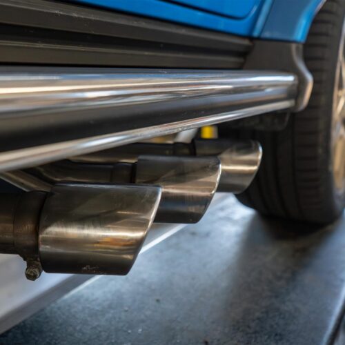 Fabspeed Mercedes-Benz AMG G63 Supersport Exhaust with Triple Tips (2019+) - Satin Black Tips - Image 9