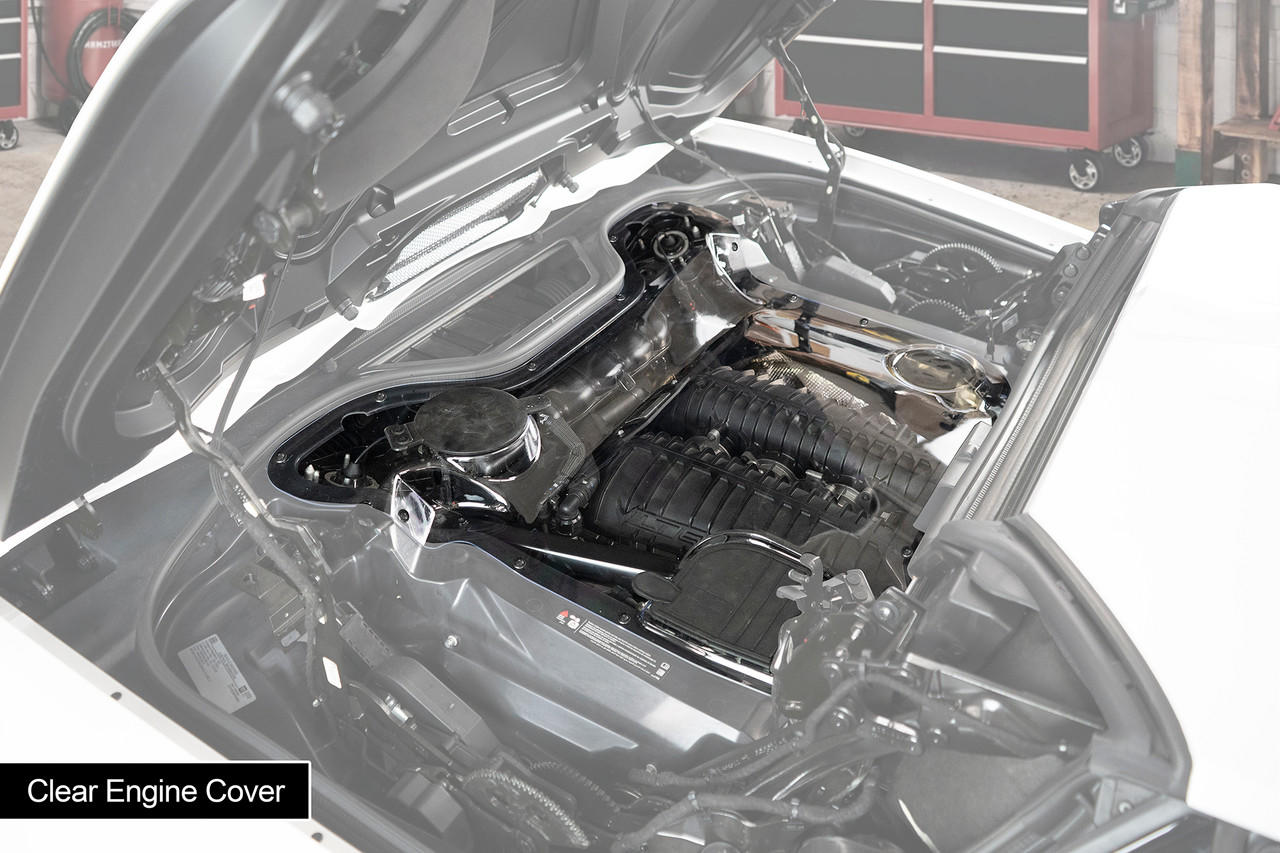 Corvette C8 / Z06 HTC - Clear Engine Cover - Image 5