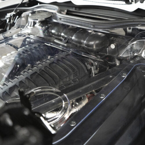Corvette C8 / Z06 HTC - Clear Engine Cover - Image 3