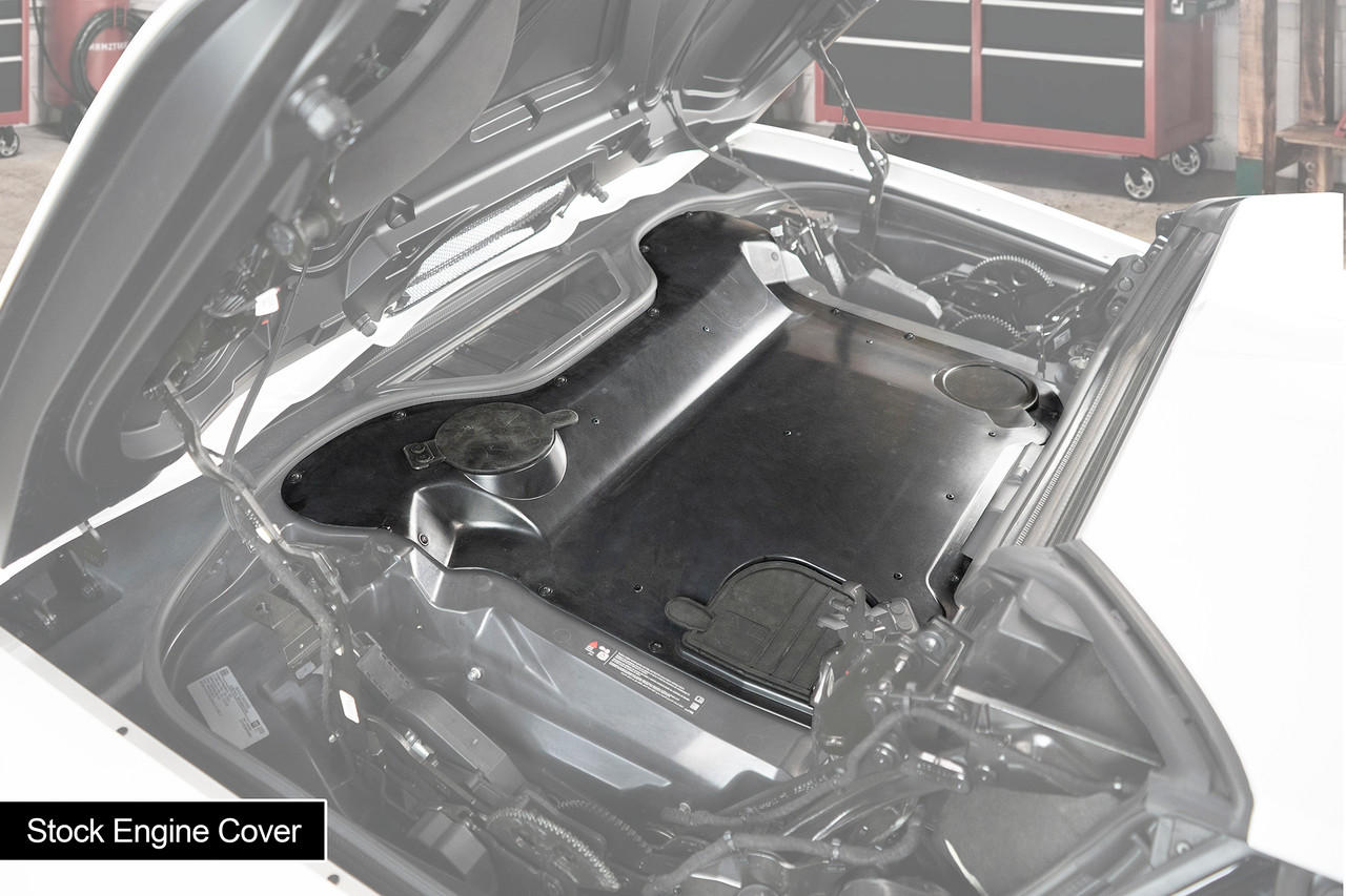 Corvette C8 / Z06 HTC - Clear Engine Cover - Image 4