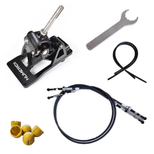 Numeric Racing Porsche 718 Boxster / Cayman / GT4 / GTS / Spyder Short Shifter and Cable Bundle (2017+) - 2020+ - 2mm Spring (Stiff)