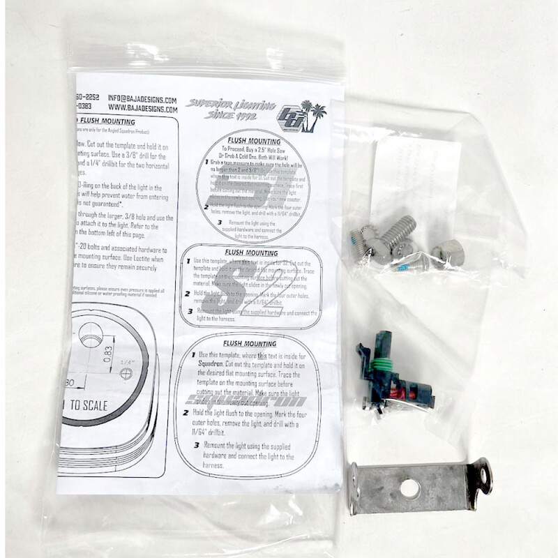 Baja Designs Parts Bag S2/Squadron - Single