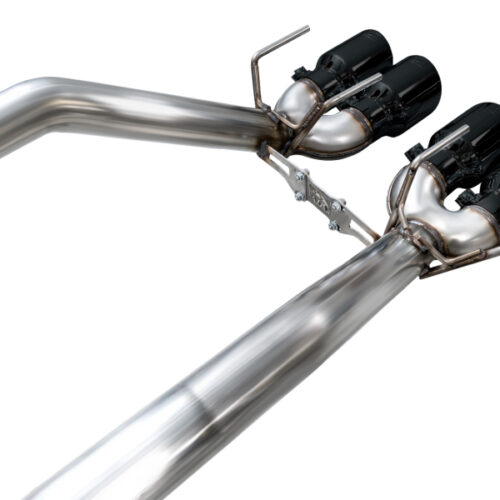 AWE Tuning Track Edition Axle-Back Exhaust w/ Diamond Black Tips for C6 Chevrolet Corvette Z06/ZR1 - Image 8