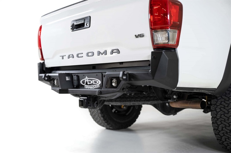 Addictive Desert Designs for 16-19 Toyota Tacoma Stealth Fighter Rear Bumper w/ Backup Sensor Cutouts - Image 2