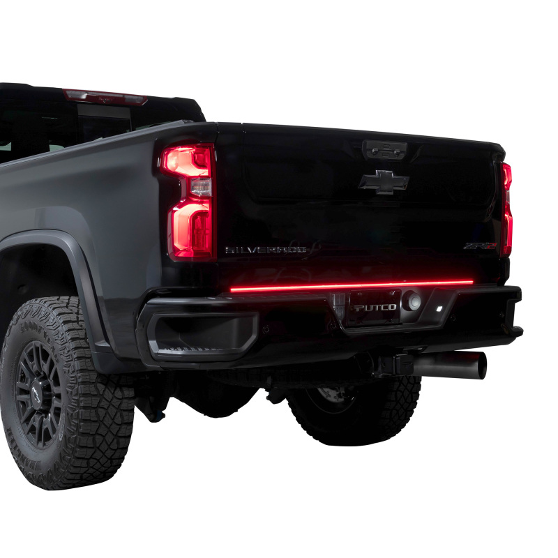 Putco 9203060-25 2024 Chevrolet Silverado HD/ GMC Sierra HD 60In Direct Fit Red Blade Kit Tailgate Bars - Image 7