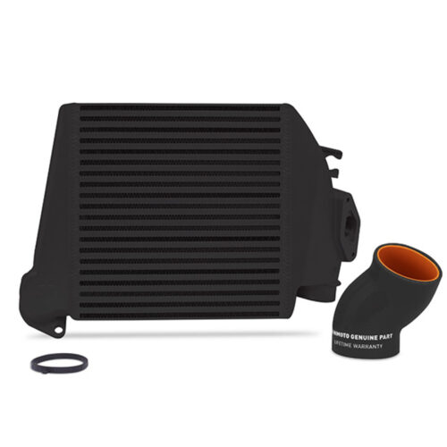 Alternative view of Mishimoto Intercooler Kit - Powder Coated Black & Black Hoses for 08-14 Subaru WRX Top-Mount