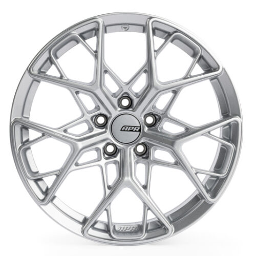 Alternative view of APR A02 Flow Formed - 19x8.5 - 5x112 - ET45 - 66.5mm Center Bore - Hyper Silver Wheel