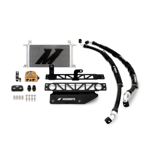 Alternative view of Mishimoto Oil Cooler Kit - Silver for 2023+ Honda Civic Type R