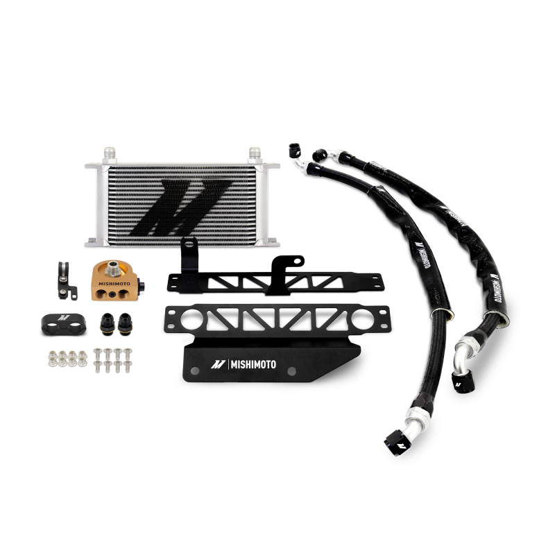 Mishimoto Oil Cooler Kit - Silver for 2023+ Honda Civic Type R - Image 2