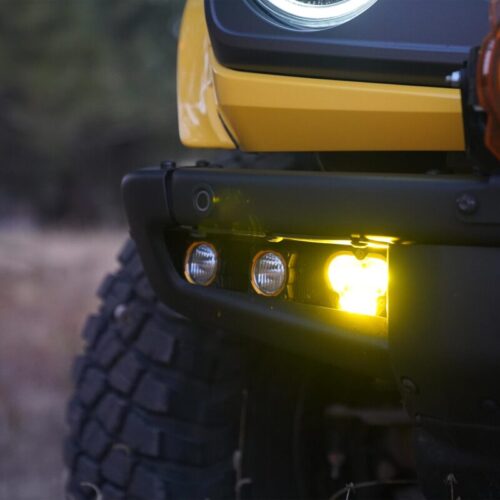 KC HiLiTES 2021+ Ford Bronco FLEX ERA 3 Dual Mode SAE Fog Light Pocket Kit - Image 10
