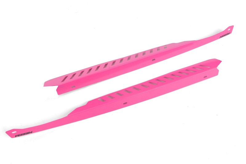 PERRIN 08-14 Subaru WRX/STI / 08-11 Impreza Fender Shroud Set - Hyper Pink - Image 3