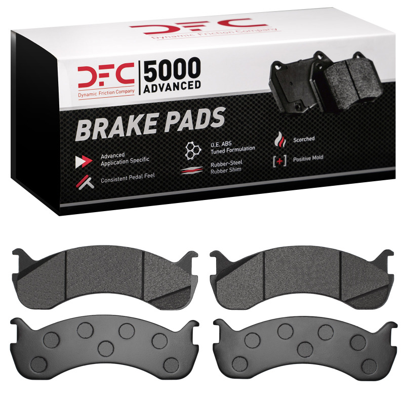 DFC 98-25 Beaver Motorcoach Monterey Rear/Front 5000 Advanced Semi Metallic Brake Pads