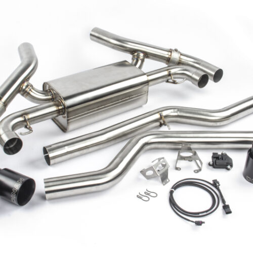 Dinan for 20-24 BMW M340i/M440i (G20/G22/G23/G26) Free Flow Axleback Exhaust System - Black Tips