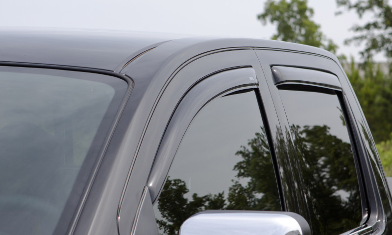 AVS 21-22 Hyundai Santa Cruz In-Channel Ventvisor Front & Rear Window Deflectors 4pc - Smoke - Image 6