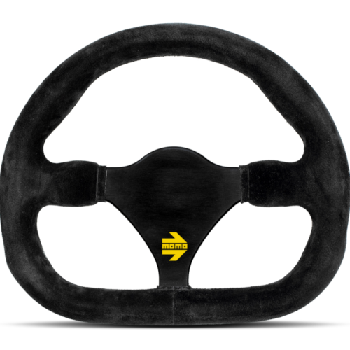 Alternative view of Momo R1925C/27S MOD27/C Steering Wheel 270 mm - Black Suede/Black Spokes