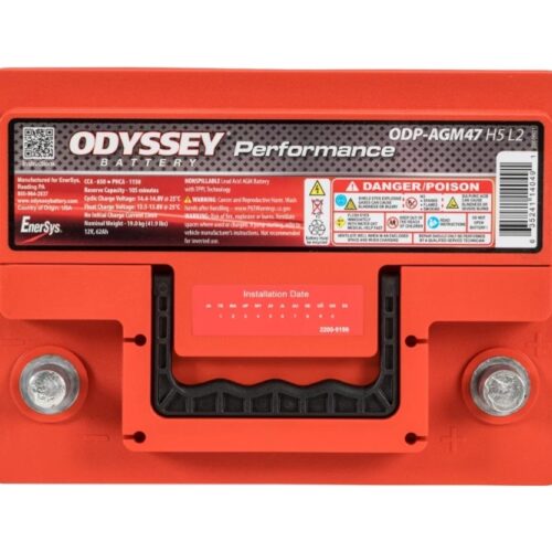 Odyssey Battery Auto/Truck/Heavy Duty & Commercial Performance AGM Battery (47-650) - Image 3