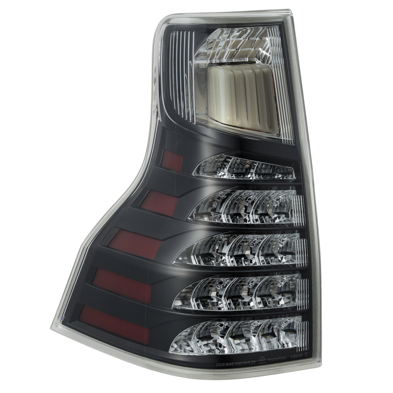 AlphaRex 14-21 Lexus GX470 PRO-Series LED Tail Lights - Alpha Black - Image 2