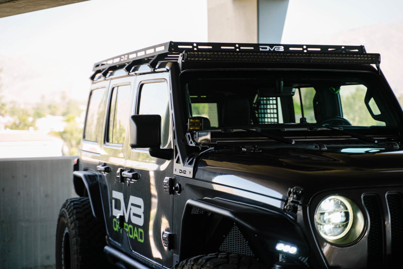 DV8 Offroad 2018+ Jeep Wrangler JL Light Bar Mount - Image 5