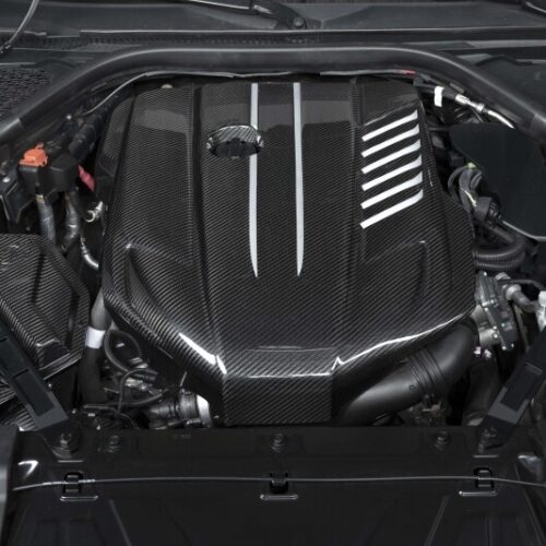Dinan for 20-26 Toyota GR Supra (A90/A91) 3.0T Carbon Fiber Engine Cover - Image 9
